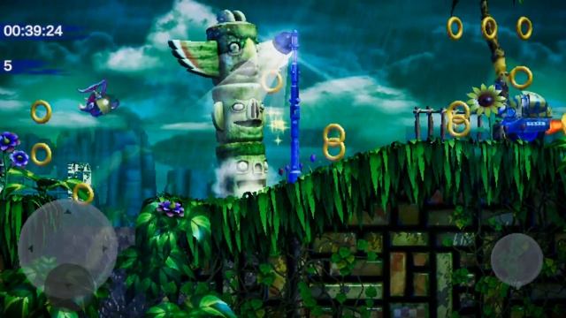 Sonic Fan Remix (Android Port) - Gameplay Demo смотреть онлайн