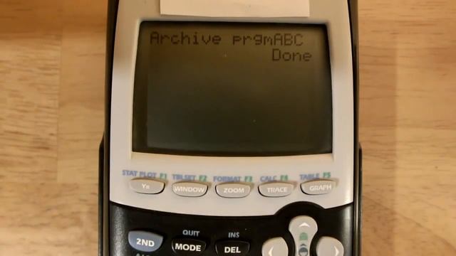 How to Archive and UnArchive Programs on your Ti-84 Graphing Calculator смотреть онлайн