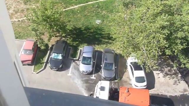 Анти-мойка улиц + загрязнение машин Зеленоградская 17, корп. 4 (3 месяца спустя) смотреть онлайн