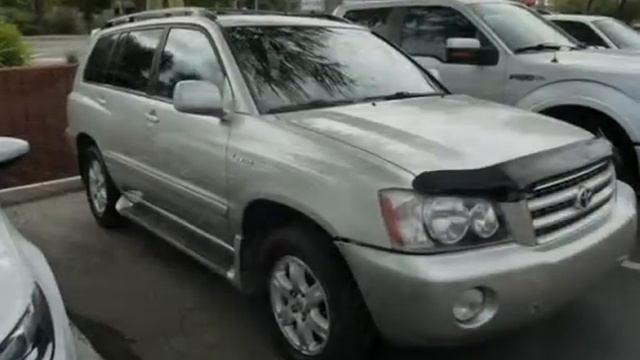 2003 Toyota Highlander Limited for sale in SCOTTSDALE, AZ смотреть онлайн