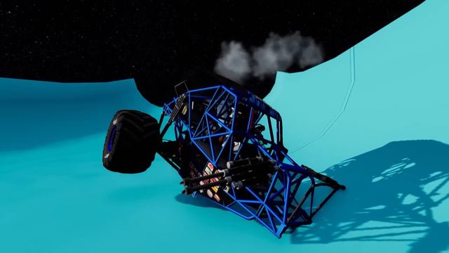 Using GIANT RAMPS to Jump Monster Trucks Over PLANETS in BeamNG Drive Mods! смотреть онлайн