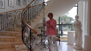 Хрустальная люстра. Как быстро и легко помыть хрустальную люстру, не снимая ее с крепления.