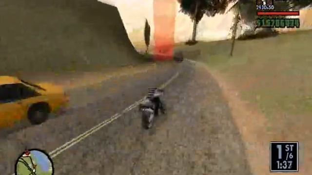 GTA SA Race Desert Tricks смотреть онлайн