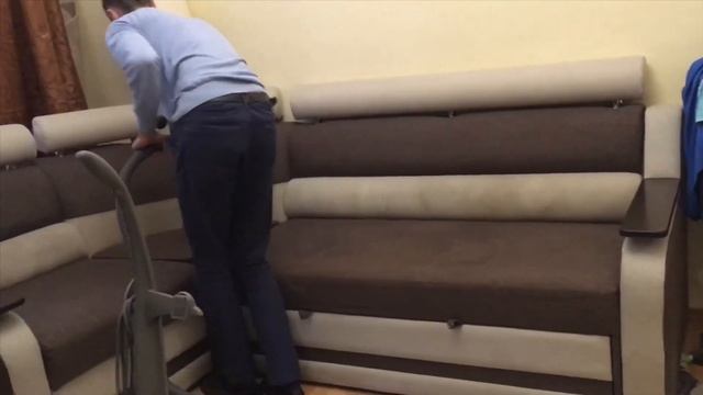 Химчистка большого углового дивана смотреть онлайн