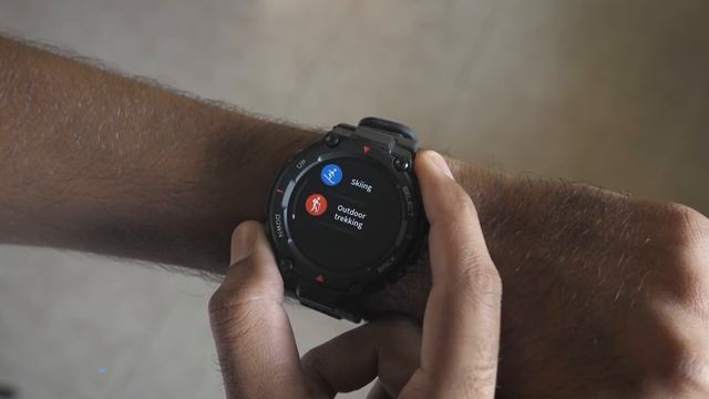 The rugged watch! Amazfit T-Rex Smart Watch Initial Impressions. смотреть онлайн