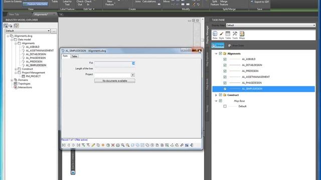 Railway Simple Alignment Interoperability Between Map3D and Autocad смотреть онлайн