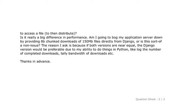 Django : Django - Understanding X-Sendfile смотреть онлайн
