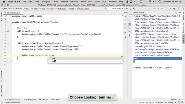 Java Thread | How to create threads (Hello World) смотреть онлайн