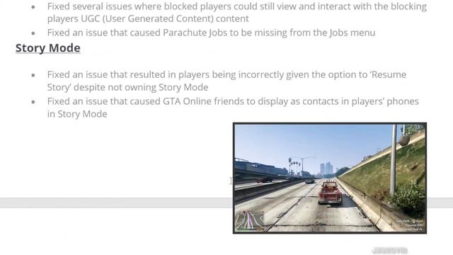 GTA V Update 1.56 Patch Notes смотреть онлайн