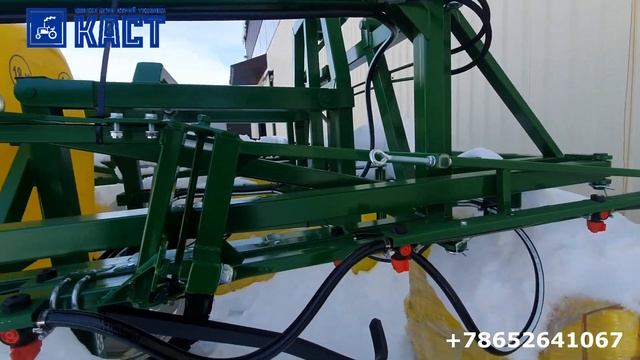 Опрыскиватель прицепной Арго 2500 со штангой 18 метров смотреть онлайн