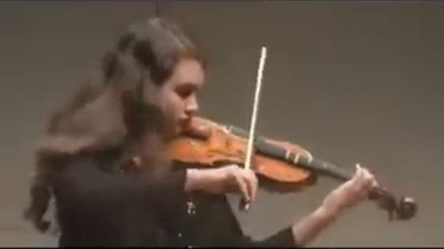 Louisiana girl plays Beriot Concerto No. 9 in a minor May 2009 смотреть онлайн