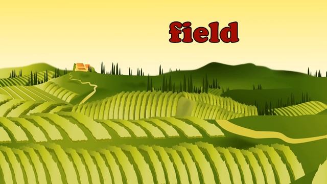 В деревне. In The Village. Слова на английском. #УчуАнглийский