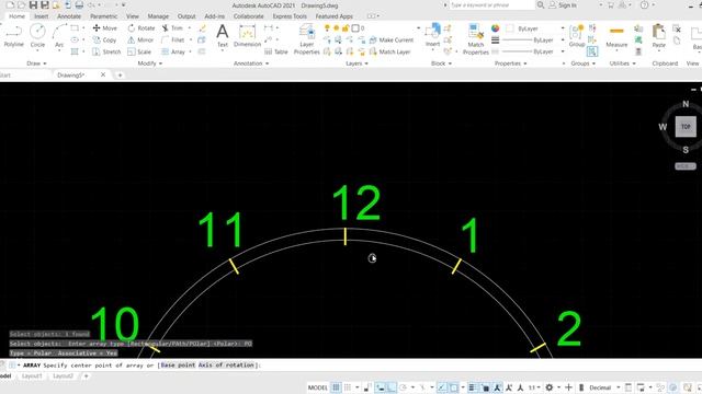AutoCAD Polar Stretch Action | Dynamic Block in AutoCAD смотреть онлайн