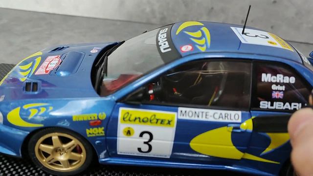 1/18 Solido Subaru Impreza 22B Rally смотреть онлайн