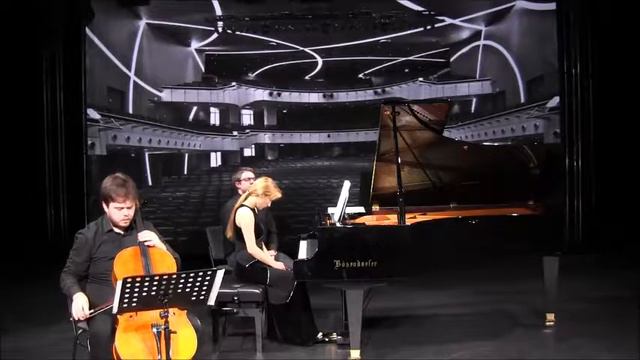 Dmitry Schostakovich Sonata for cello and piano op. 40 Evgeny Rumiantsev & Elizaveta Ivanova смотреть онлайн