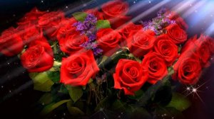 Футаж. Цветочный фон 68