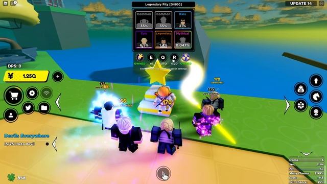 МУЛЬТИ ОБНОВА В Anime Fighters Simulator В ROBLOX! ТАВЕР ДЕФЕНС В АНИМЕ ФАЙТЕРС? смотреть онлайн