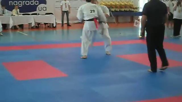 Бой Алексея Рожкова на Чемпионате Европы по каратэ киокушинкай 2013 смотреть онлайн