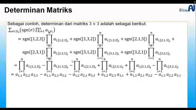 Dasar-dasar matematika untuk AI (Haris Hamzah, Researcher BISA.AI) смотреть онлайн
