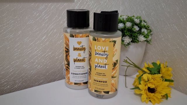 ШАМПУНЬ и КОНДИЦИОНЕР для волос Восстановление и забота BEAUTY and PLANET. смотреть онлайн