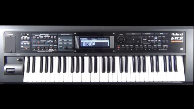 Roland GW-8 - Selecting Tones смотреть онлайн