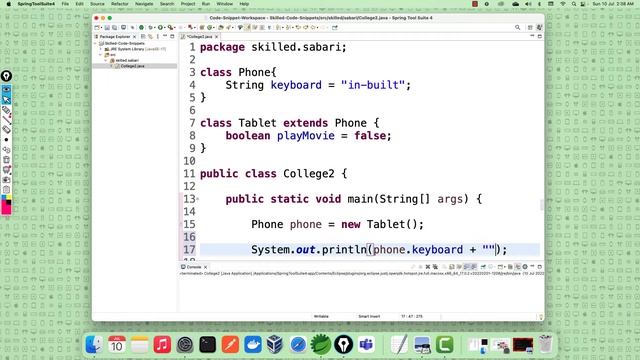 Day-10 Java Code Snippet Explanation смотреть онлайн