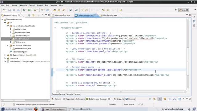 Hibernate Tutorial 34 Using Query Cache смотреть онлайн