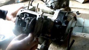 Установка ЦПГ и сборка головки скутера