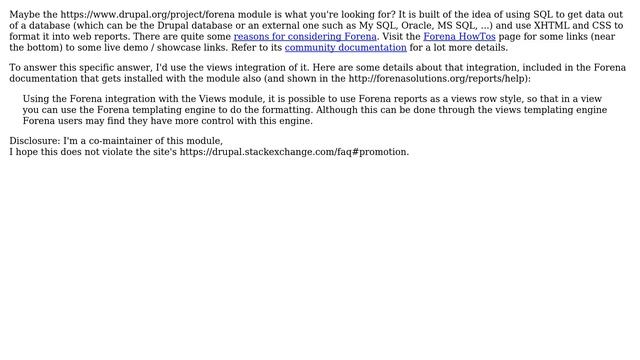 Custom external read-only databases with Drupal, how to use views to communicate with the... смотреть онлайн