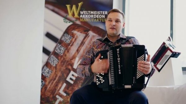 Баян Вельтмайстер Романс 603/Weltmeister Romance 603 B-griff