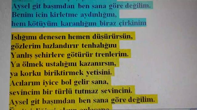 Edebiyat ATİLLA İLHAN ŞİİRİ INCELENIYOR"AYSEL GİT BAŞIMDAN" смотреть онлайн
