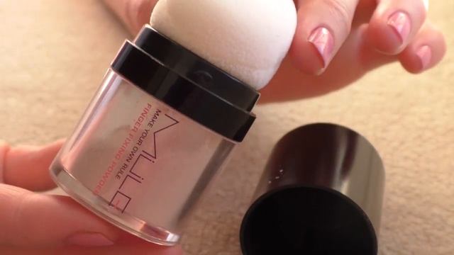 Финишная пудра-порошок с эффектом мерцания MULE FINGER FIXING POWDER смотреть онлайн