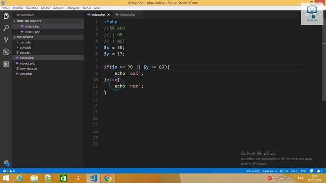 php bdarija from scratch part 8 (logic operators) | php/mysql darija смотреть онлайн