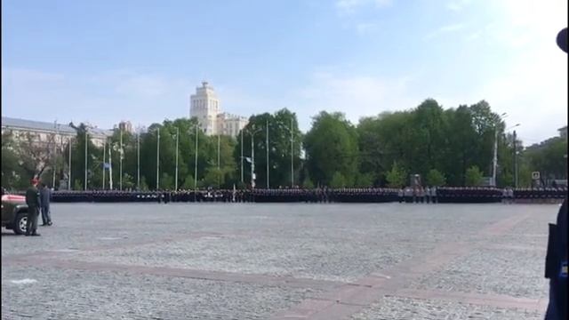 Репетиция парада Победы в Воронеже смотреть онлайн