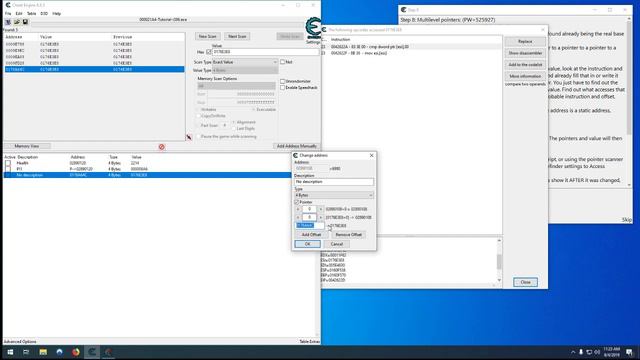 Cheat Engine Step 8 - Multi Level Pointers смотреть онлайн