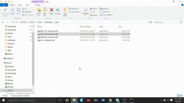 How to set JAVA class path into system environment