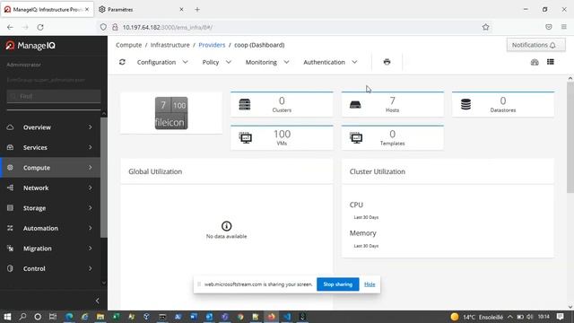 ManageIQ Providers IBM Power HMC demo смотреть онлайн