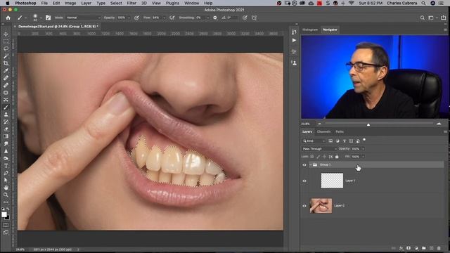 How to Whiten Teeth in Photoshop - 3 Best Methods смотреть онлайн