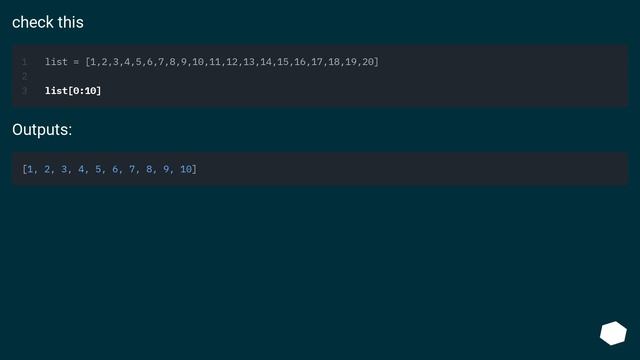 Python: Fetch first 10 results from a list смотреть онлайн