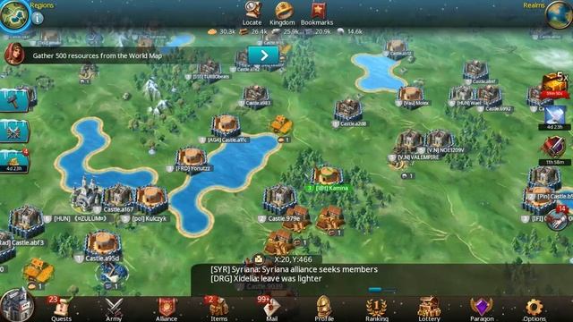 March of Empires - War of Lords (Strategy Game) - Starting game play смотреть онлайн
