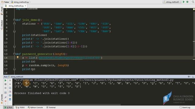 สอนไพธอน Python 3: String การใช้เมธอด join() และ replace() смотреть онлайн