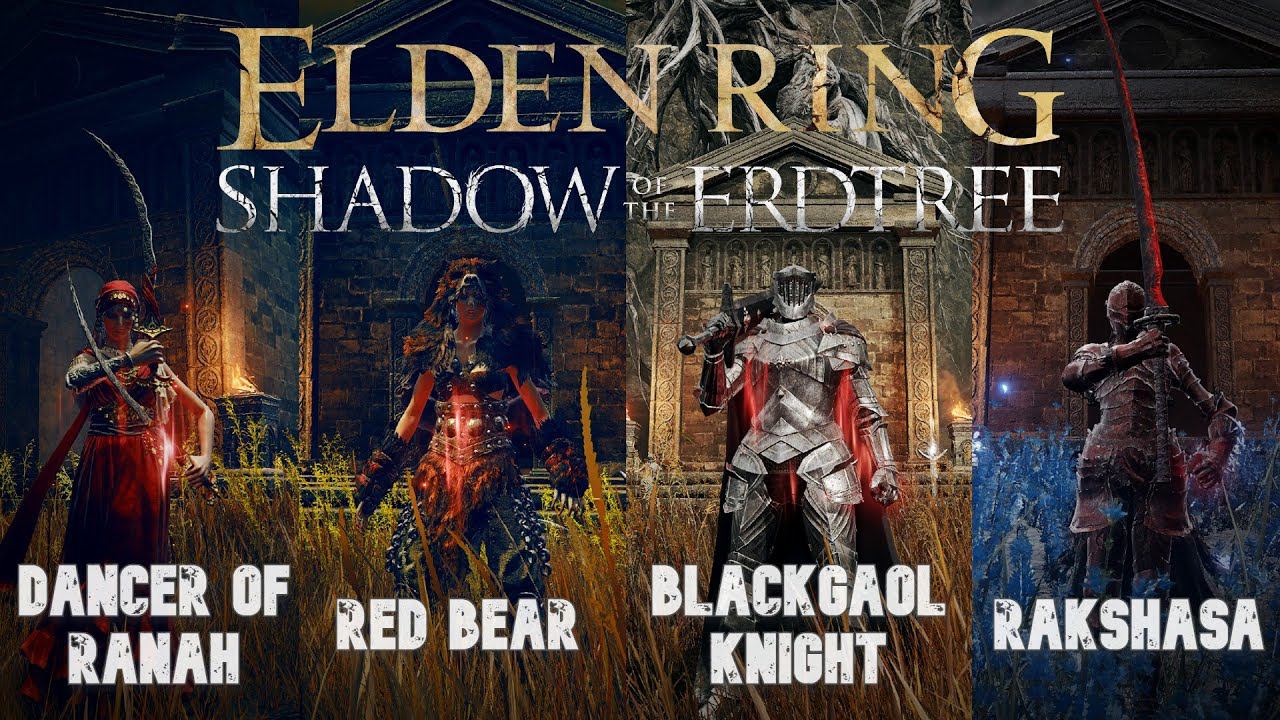 Elden Ring Shadow of the Erdtree - Mausoleums Boss Fights смотреть онлайн