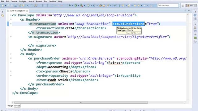 3 - SOAP message in detail смотреть онлайн