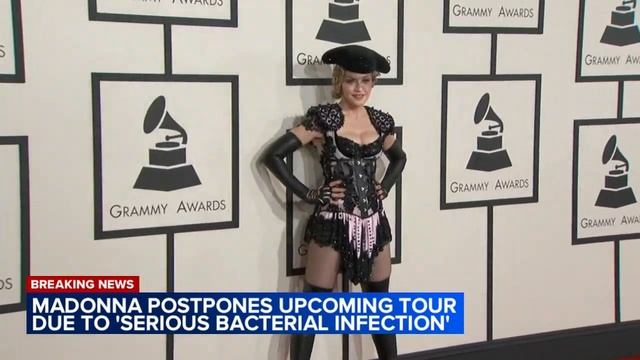 Madonna Postpones 2023 Tour Due To 'serious Bacterial Infection'