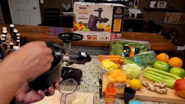 NINJA JUICER Cold Press PRO | first look & UNBOXING смотреть онлайн