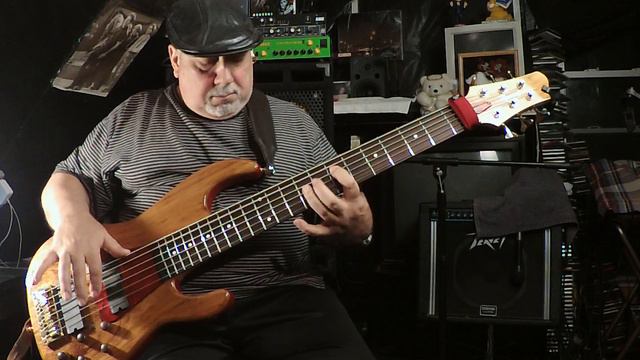 Miguel del Valle Basis. My very first Ronaldo Custom 6 strings bass guitar. смотреть онлайн