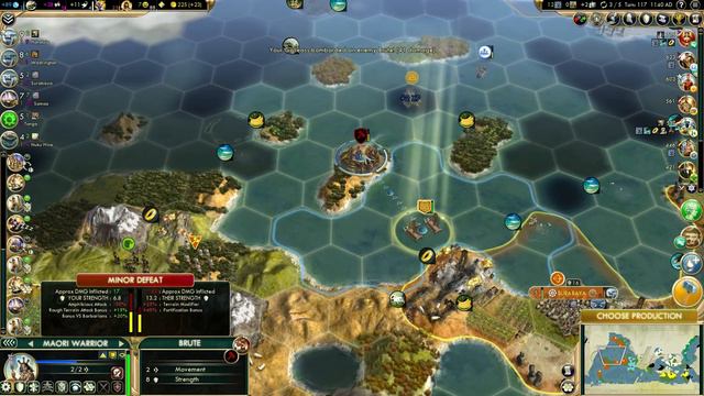 Civilization V (MODS), Polynesia - Ep9 смотреть онлайн