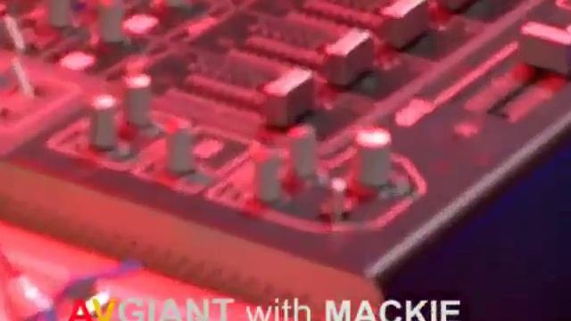 Mackie D.4PRO DJ Console / Mixer FireWire at NAMM w/ AVGIANT смотреть онлайн