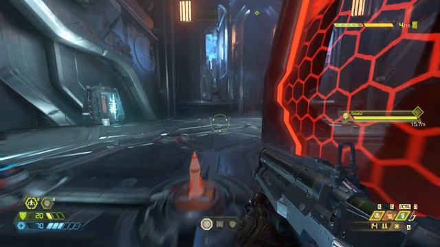 Вольеры охотников Рока Doom Eternal - прохождение, секреты и прокачка. Первый босс - Охотник Рока. смотреть онлайн