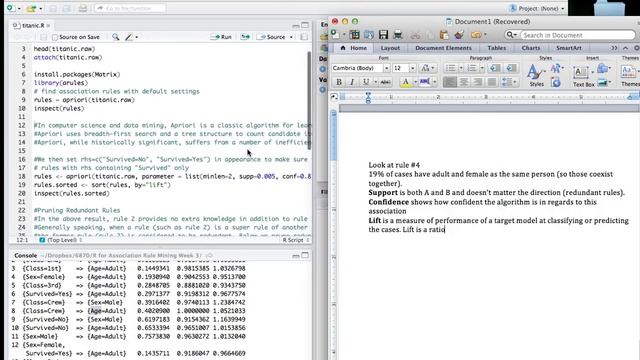 Association Rule Mining in R смотреть онлайн